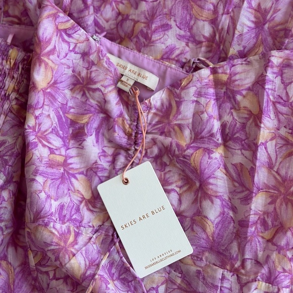 NWT Skies Are Blue Floral Dress - Picture 1 of 5
